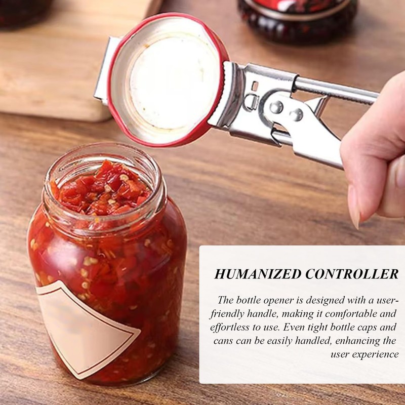 2-Piece Bottle Opener, Stainless Steel Can Opener, Multifunctional Bottle Opener,