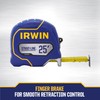 IRWIN Strait-LINE Tape Measure, 25 ft, Includes Retraction Control, for