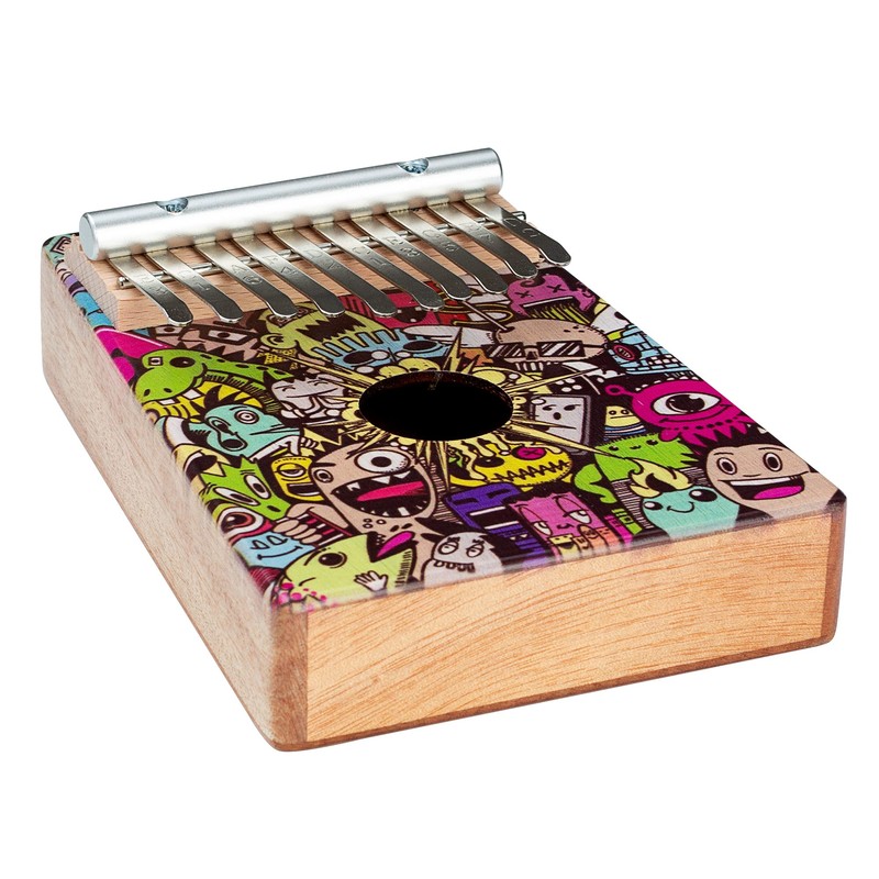 Art Series Kalimba 10 Flower Power