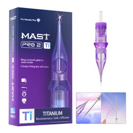 Mast Pro2 Ti Series Tattoo Needles Kit 20pcs Bugpin Round Liner