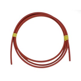 Heat Shrink Tube, 0.06 inch (1.5 mm), Inner Diameter 0.06 inch (1.5 mm), Clean Without Printing ☆ Shrink Tube, Insulation Tube, Waterproof, High Flame Retardant, Shrink Tubing (3.3 ft (1 m), Red (Red)