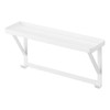 Yamazaki 4240 Towel Rack, Top Rack, White, Approx. W13.0 x