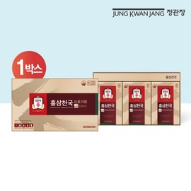 CheongKwanJang (현대홈쇼핑)정관장 홍삼천국 1박스 Hyundai Home Shopping Jeonggwanjang Red Ginseng Heaven 1 Box