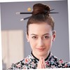 Baluue Unique Orange Hairpin Metal Headdress Girl Hairpin Women's Hair
