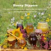 Wooden Honey Stirrer, Pack of 50, Honey Stirring Stick for