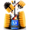 VJM-STORE Brush Attachment Cordless Screwdriver [Set of 6] Medium Hardness