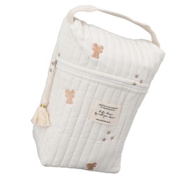 Diaper Bag Tote, Travel Diaper Tote, Multifunction Baby Bag for Bottle Wipes Pacifier (Little Bear)