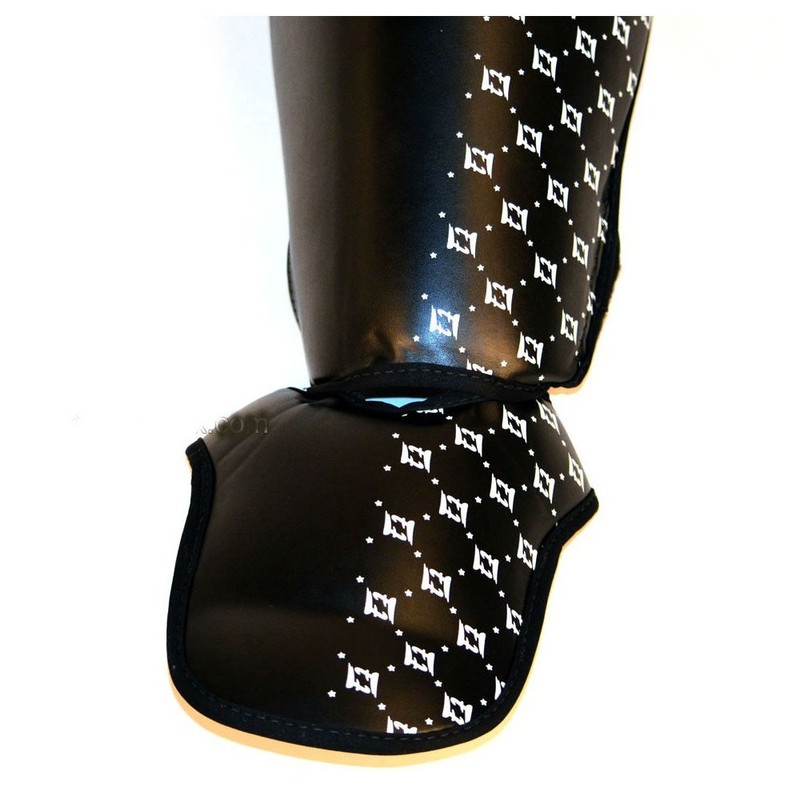 Fairtex Muay Thai Shin Guards - Black Large