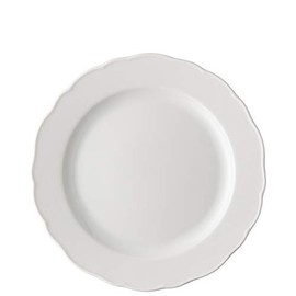 Hutschenreuther Maria Theresia 02013-800001-10027 Dinner Plate 27 cm with Rim White