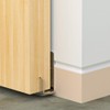 KSWLOR 2PCS Sturdy Stainless Steel Sliding Barn Door Floor Guide