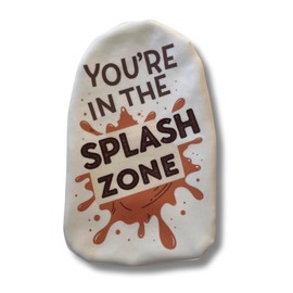 Splash Zone: Poop Edition Stoma Bag Pouch | Humorous Ostomy Cover for Colostomy, Ileostomy & Urostomy | Soft & Stretchy for Comfort, Discretion & Style