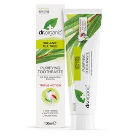 Dr Organic Tea Tree Toothpaste 100ml
