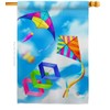 Ornament Collection Blue Sky Kites House Flag Summer Fun in