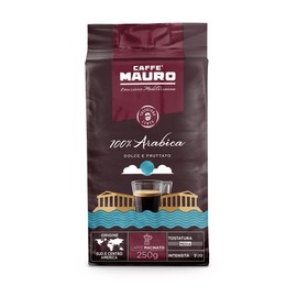Caffe Mauro - 100% Arabica Blend Ground - Dolce e Fruttato - 250g (8.8oz)