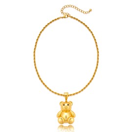 CLASSYZINT Gold Chain Necklace for Women Minimalist Animal Charm Pendant Dainty Jewelry Hypoallergenic Everyday Necklace for Birthdays