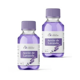 Productos Camacho- Aceite de Lavanda (2 Pack 50 Ml) Aromaterap?a, Para Masajes.