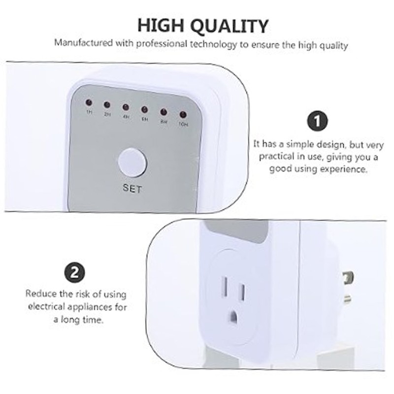 Countdown Timer Socket 1 2 4 6 8 10 Hour