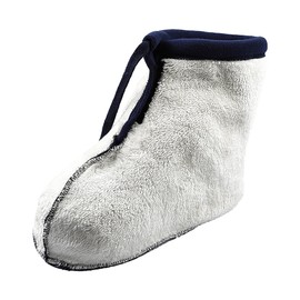 JIAHG Winter Warm Fleece Cast Sock Thick Plush Lined Foot Toe Cast Cover Sock, Below the Knee Plaster Protector Stocking Sleeve Walking Boot Socks for Fractured Foot Leg Ankle, Left & Right Foot