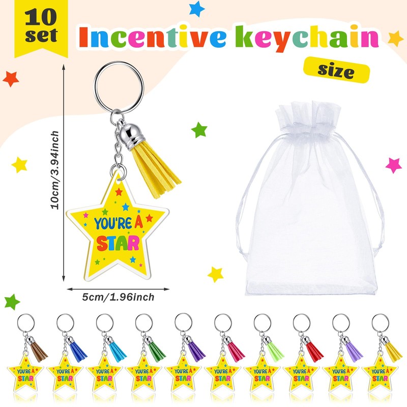 Clabby 10 Sets Gifts for Students from Teachers End of