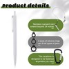 Lewtemi 5 Sets 24 Inch Pen Leash for Clipboard Lanyard