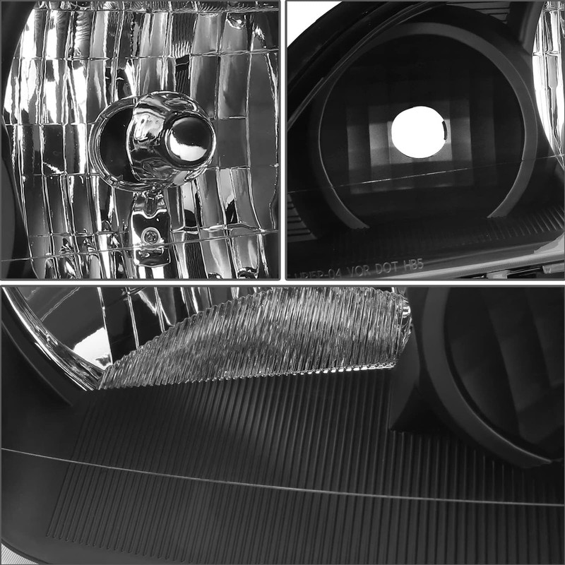 Headlights Assembly Compatible With 2005 2006 2007 Ford Focus Replacement