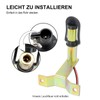 Agrieyes Tractor Rotating Light Holder, Metal Bracket for Flashing Rotating