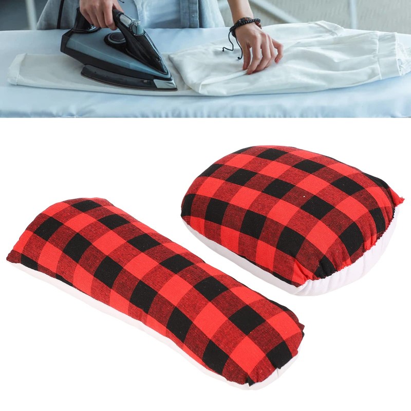 Tailors Ham, 2Pcs Easy Ironing Portable Tailors Ham Durable Polyester