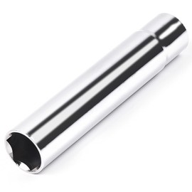 MIKKUPPA Spike Lug Nuts Socket Key - Solid Socket with 19mm Hex, Universal Spiked Lug nuts Socket Key Replacement Tool for M14x1.5, M14x2.0, 9/16-18, 1/2-20, M12x1.5, M12x1.25 One-Piece Spiked Lug Nut