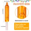 Mudder 100 Count 2.5V Christmas 50/100/150/200 Count Mini Incandescent Wire