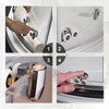 PMELCXD Curved Shower Door Rollers 4pcs 23mm Replacement Shower Door