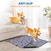 Fostanfly Washable Pee Pads for Dogs, 2 Pack Reusable Super