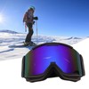 Outdoor Ski Goggles Double Layer Anti Fog Windproof Large View