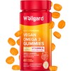 Wellgard Vegan Omega 3 Gummies – Algae-Derived DHA & ALA