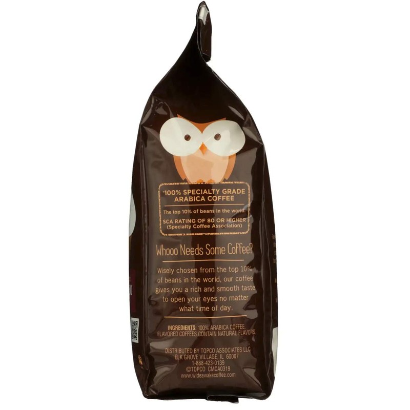 Wide Awake Coffee Breakfast Blend Ground Coffee, 12 Ounce