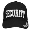Security Hat Baseball Cap - Gold or White Embroidery Security