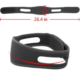 2025 Anti Snoring Chin Strap, Stop Snoring Chin Straps for CPAP Users, Jaw Strap for Sleeping,Chin Straps to Keep Mouth Closed for Sleeping Better, Cpap Chin Strap for Sleep for Men Women