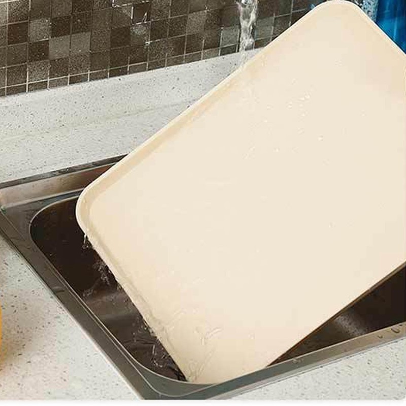 Kitchen Cutting Board Raised Edges Anti Skid Double Sided High