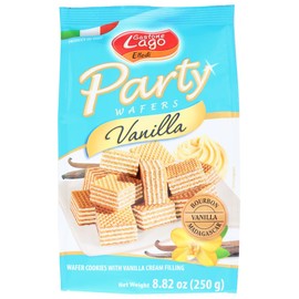 Gastone Lago Elledi Party Wafers Vaniglia (Vanilla Cream) - 8.8oz