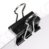 [100 Pack] 32mm Black Foldback Clips Office Paper Binding Bulldog