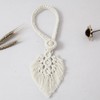 2Pcs Soft Rope Tassel Curtain Pull Backs Fashionable Hand Knitting