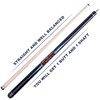 AB Earth 36”/42”/48” Canadian Maple Billiard Short Pool Cues for