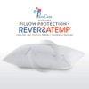 PureCare RT513 Reversatemp Dual Temperature Cool/Warm Pillow Protector, King, White