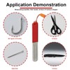 SJDOFU V-Groove Dart Sharpener, 3 PCS Hook Sharpener, Rapid Sharpening