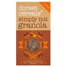 Dorset Cereals Simply Nut Granola (550g) - Pack of 2