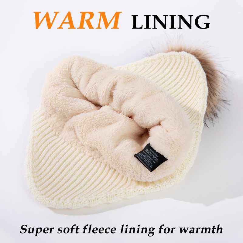Comhats - Gorro de punto peruano de invierno para mujer,