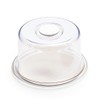 Tree-Lined Industrial Clear raburi-hatto Round Small White Mt – 1180 