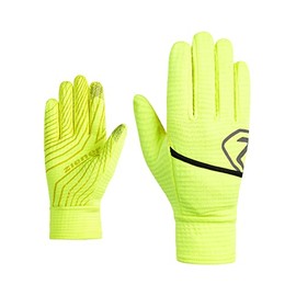 Ziener Men's Ivano Touch Leisure / Functional / Outdoor Gloves | Touch Over Mitten Poison Yellow 9.5