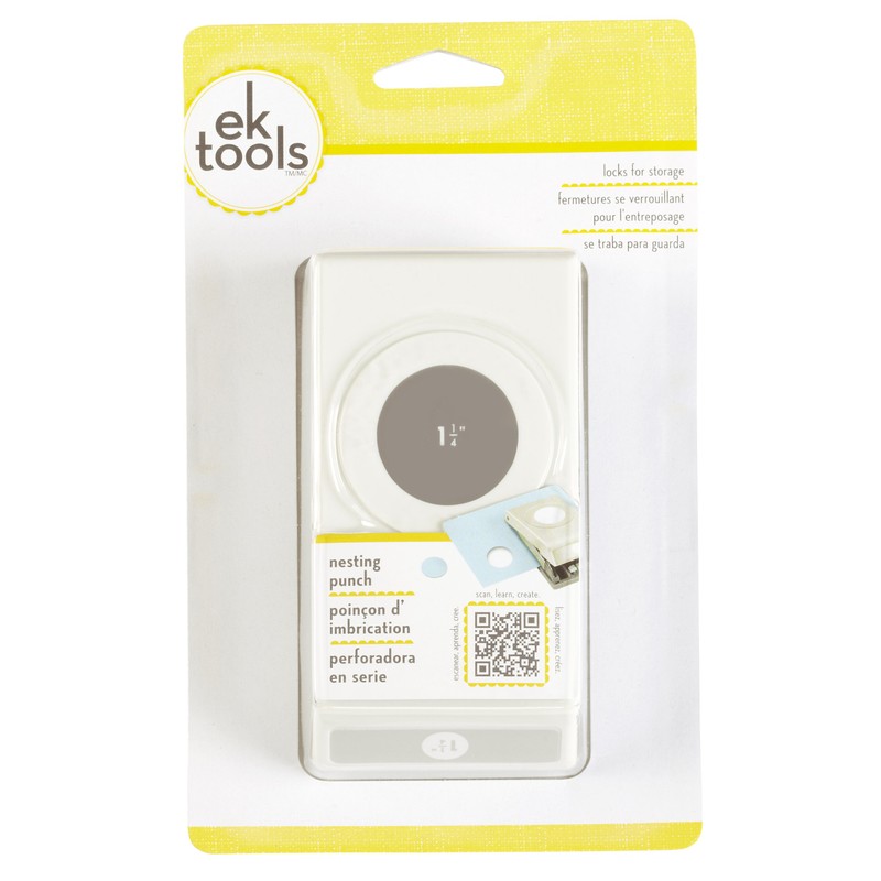 EK Tools Circle Punch, 1.25-Inch, New Package
