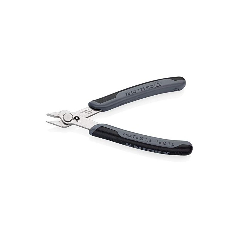 Knipex 78 03 125 ESD"Super-Knips" 4,92" dissipative Electronics Cutter