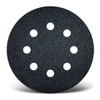 Menzer Black Hook And Loop Sanding Discs, 125 mm, 8-Hole,